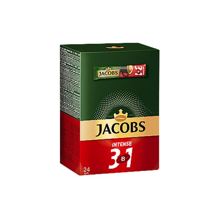 Напиток кофейный Jacobs Intense 3в1 288 гр., картон