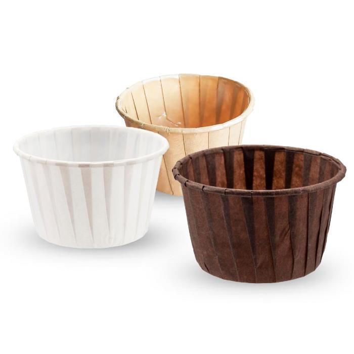 Форма бумажная Forgenika MUFFIN PRO 50 х 40 мм. Стандарт Микс 100 шт. 6,2 кг., картон