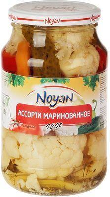 Ассорти Noyan мариннное Армения , 920 гр, стекло