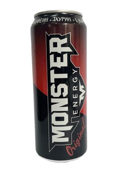 Напиток энергетический Monster Energy Original красный 500 мл., ж/б