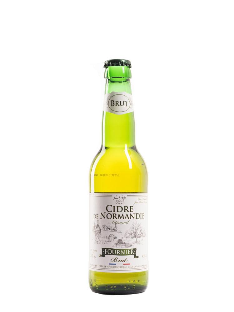 Сидр яблочный сухой фильтрованный, Fournier Artisanal Brut, 4,5%, Франция, 750 мл., стекло