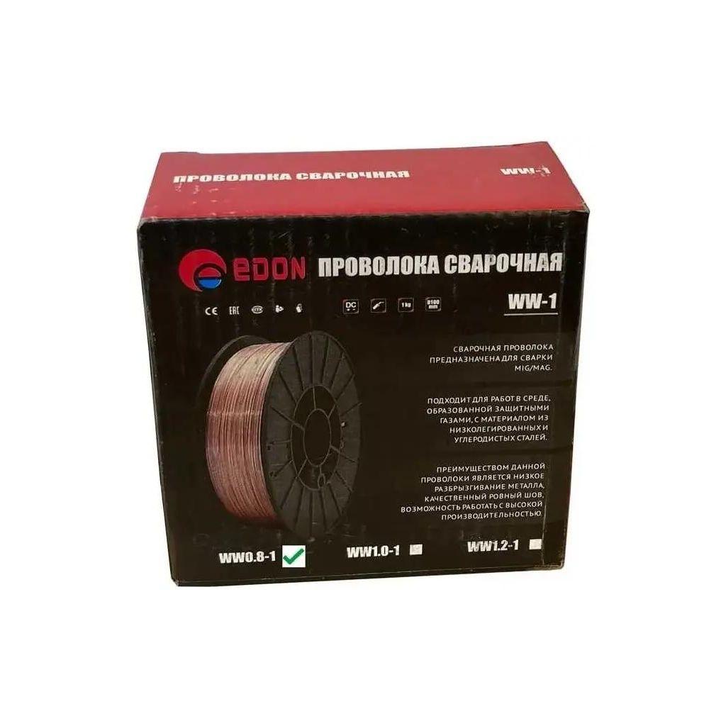 Проволока сварочная EDON WW0.8-1, D0.8мм, 1000грамм [20129]