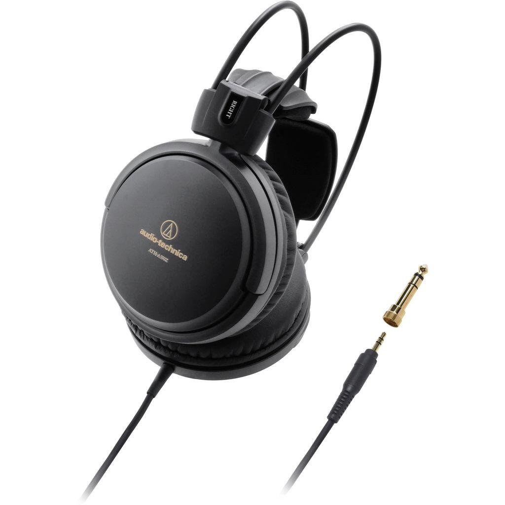 Наушники Audio-Technica ATH-A550Z, 3.5 мм, накладные, черный [10102364]