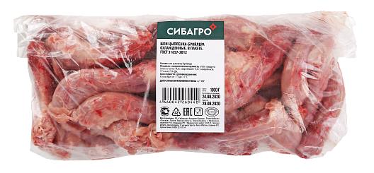 Шеи цыплят бройлеров Сибагро з/м 1 кг., пакет