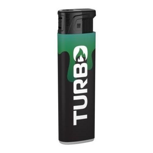 Зажигалка турбо 521 CARBON 1/20 бл./50 шт., флеш лайт