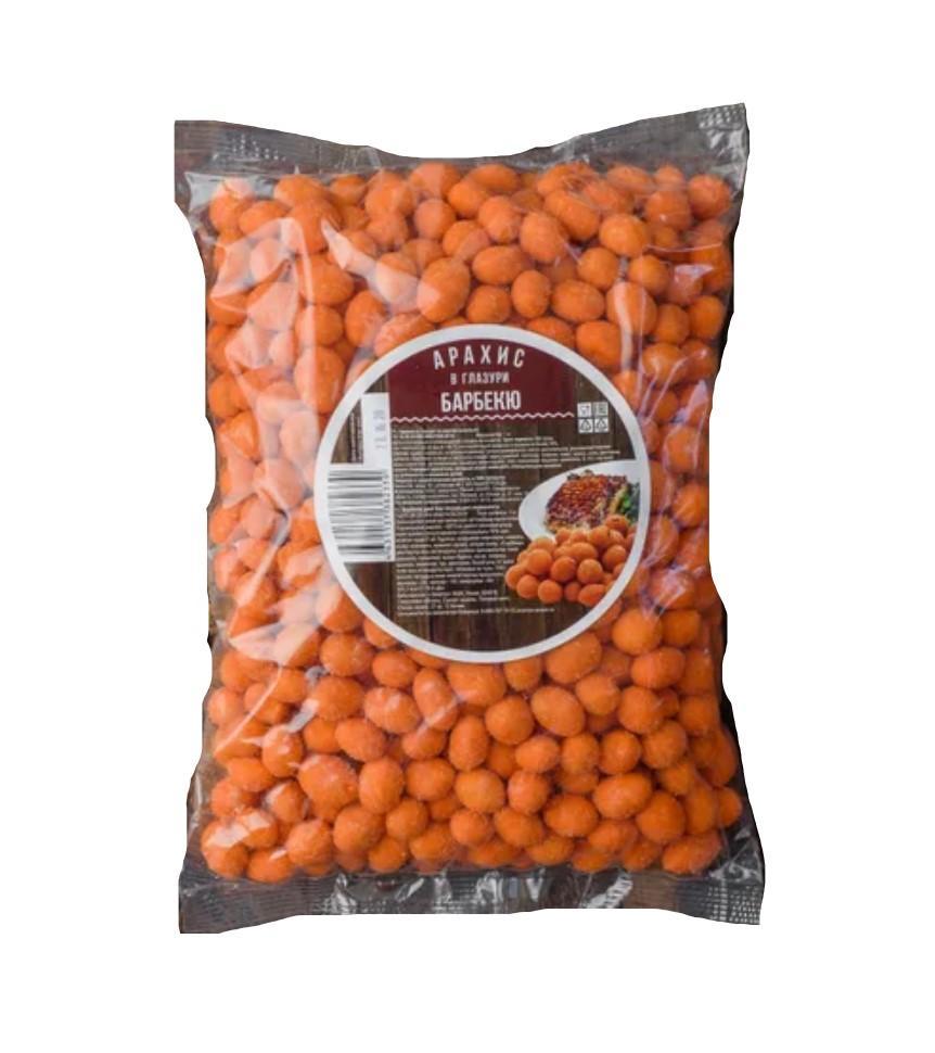 Арахис Averton Premium в глазури хрустящая корочка со вкусом барбекю 1 кг., флоу-пак