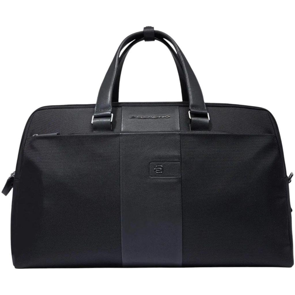 Дорожная сумка PIQUADRO Brief2, 50х29х24 см, 1кг, черный [bv6730br2/n]