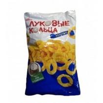 Кольца луковые Золотые лук и сметана 100 гр., флоу-пак