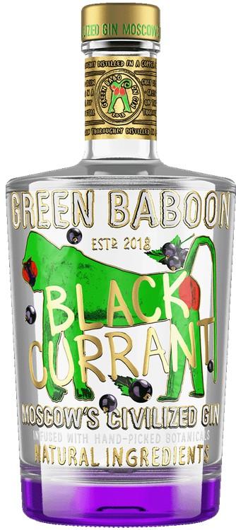 Джин Green Baboon Blackcurrant 40% 500 мл., стекло