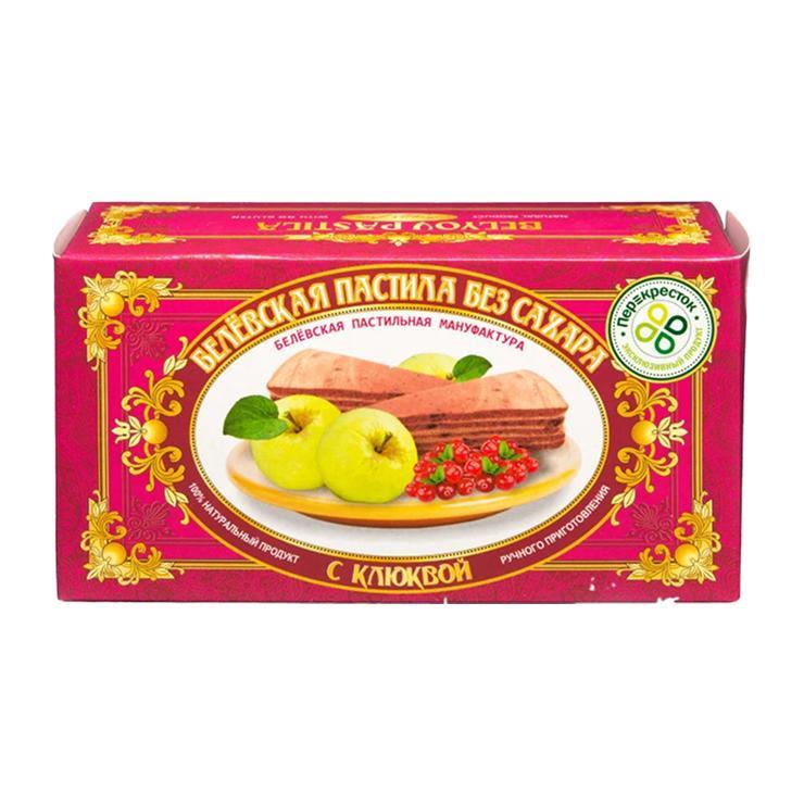 Пастила Белевская без сахара клюква 100 гр., картон