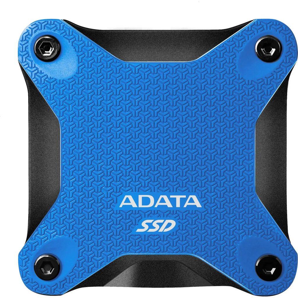 1ТБ Внешний диск SSD Adata SD620, USB 3.2 Gen 2, запись - 480МБ/с, чтение - 550МБ/с, синий [sd620-1tcbl]