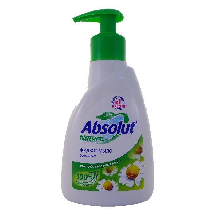 Мыло жидкое Absolut Nature FitoGuard Ромашка Антибактериальное 250 мл., флакон с дозатором