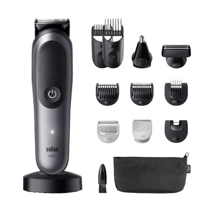 Триммер Braun AIO7560 Black Space Grey 5807 10 насадок, картон