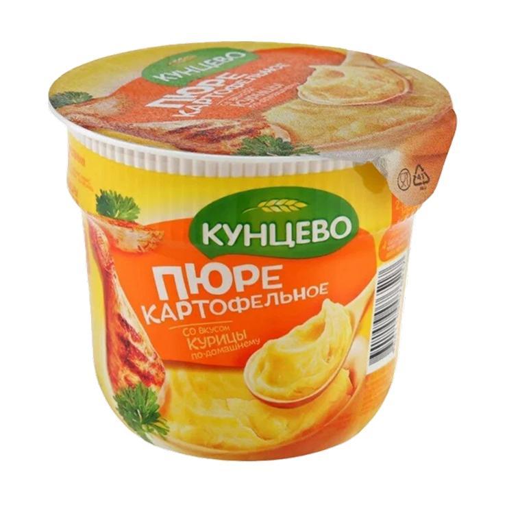 Пюре быстрого приготовления Кунцево курица 40 гр., стакан