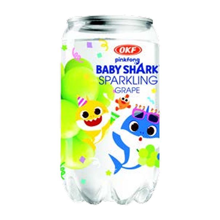 Безалкогольный напиток OKF BABYSHARK Sparkling Grape 350мл*24