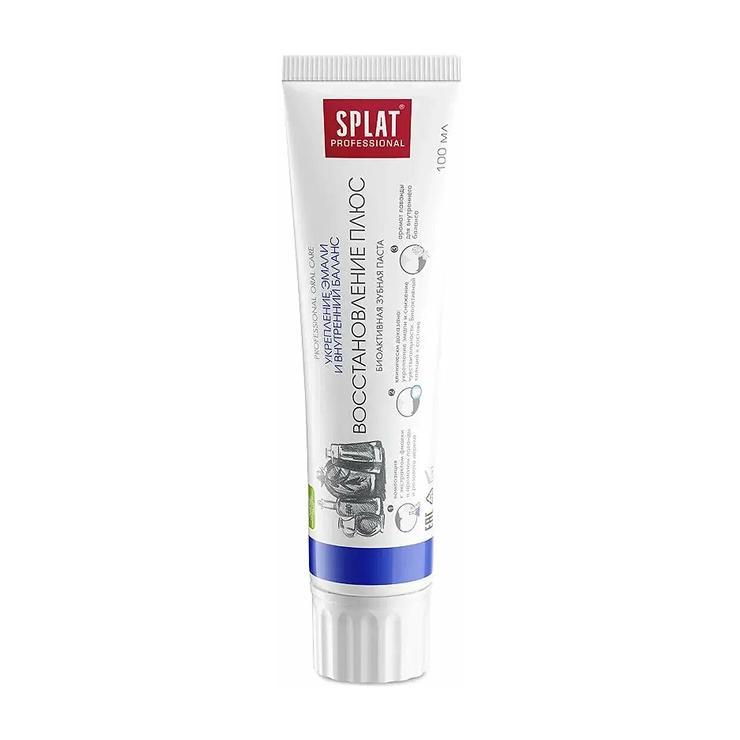 Зубная паста Splat Professional восстановление плюс 130 гр., картон