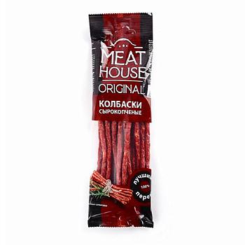 Кнуты Meat House классические сырокопченые 60 гр., флоу-пак