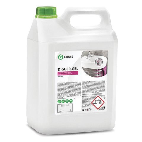 Гель для чистки труб Grass Digger-Gel, 5,3 кг., канистра