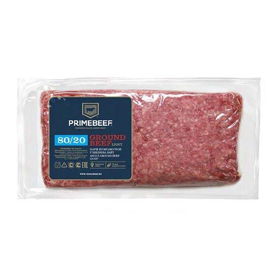 Фарш PRIMEBEEF говяжий 80/20 з/м 2 кг., вакуум