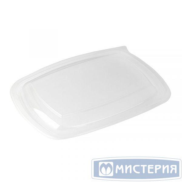 Крышка Стиролпласт прямоугольная 230х170х22,5 мм., полупрозрачная, 50 шт.