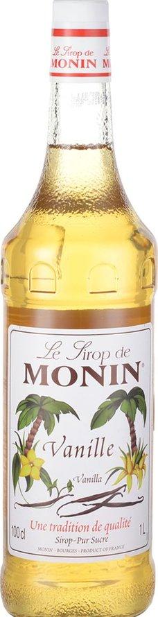 Сироп Monin Vanille вкус ванильный, 1 л., стекло