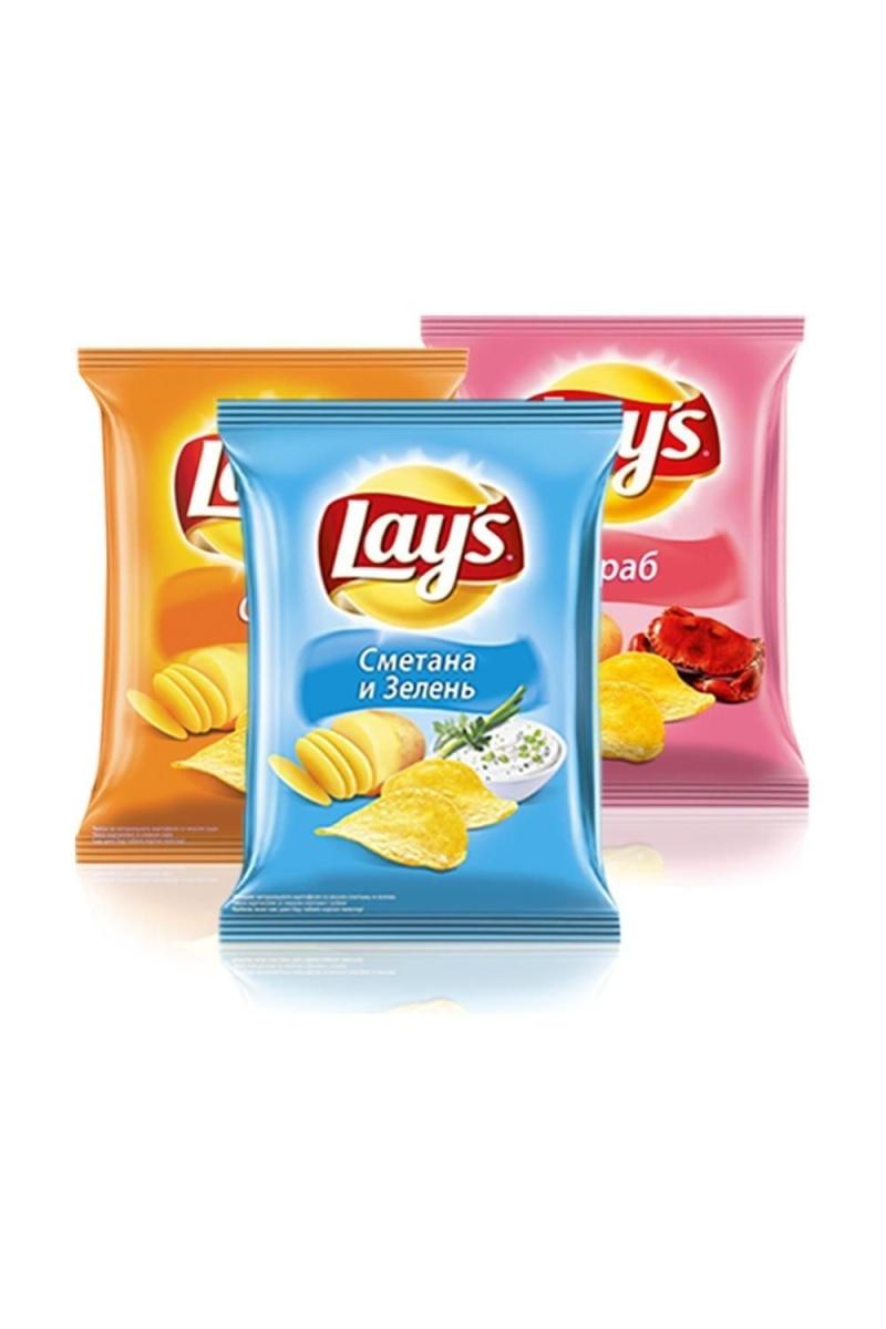 Чипсы Lay's ассорти 37 гр., флоу-пак