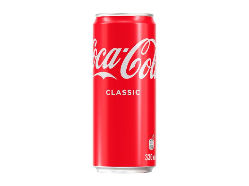 Напиток газированный Coca-Cola Казахстан 330 мл., ж/б