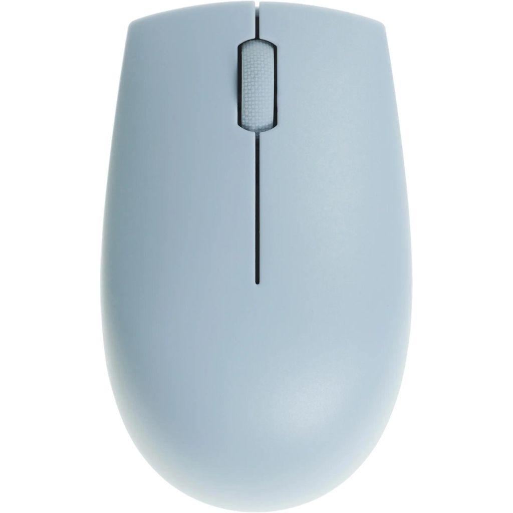 Мышь беспроводная Lenovo 300 Wireless Compact, радио, оптическая, USB, 1000dpi, светло-голубой [gy51l15679]