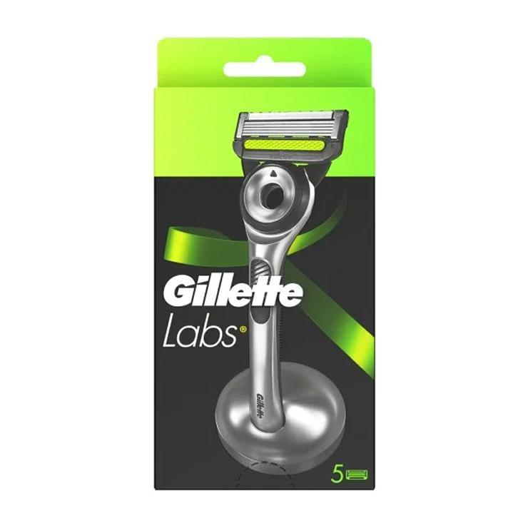 Бритва Gillette LABS безопасная с 5 сменными кассетами, блистер
