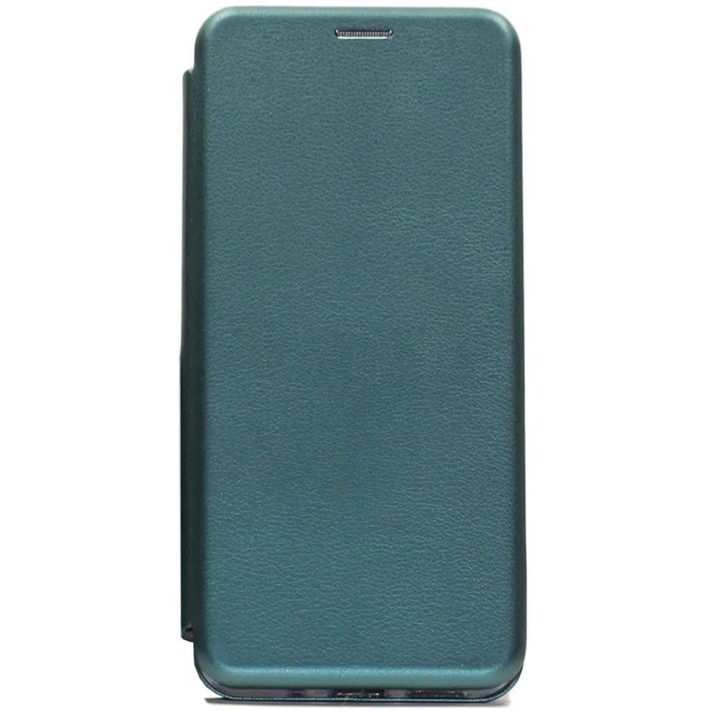 Чехол (флип-кейс) Pero WM-0500-GN, для Xiaomi Redmi 13C, темно-зеленый