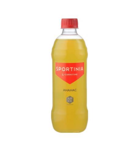 Напиток спортивный Sportinia L-Carnitine 1500 mg ананас Россия 500 мл., ПЭТ
