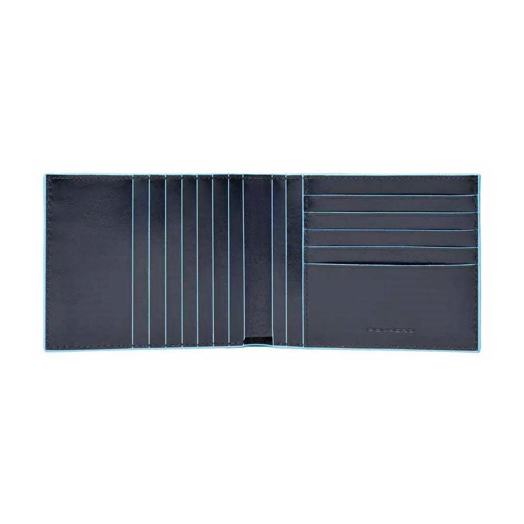 Кошелек мужской PIQUADRO Blue Square, кожа натуральная, синий [pu1241b2r/blu2]