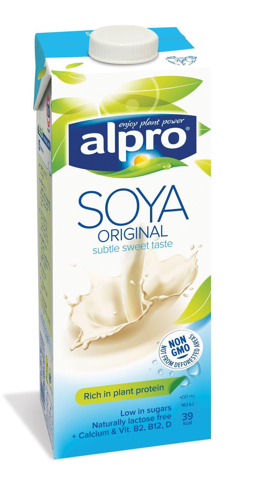 Напиток соевый с кальцием Alpro, 1 л., тетра-пак