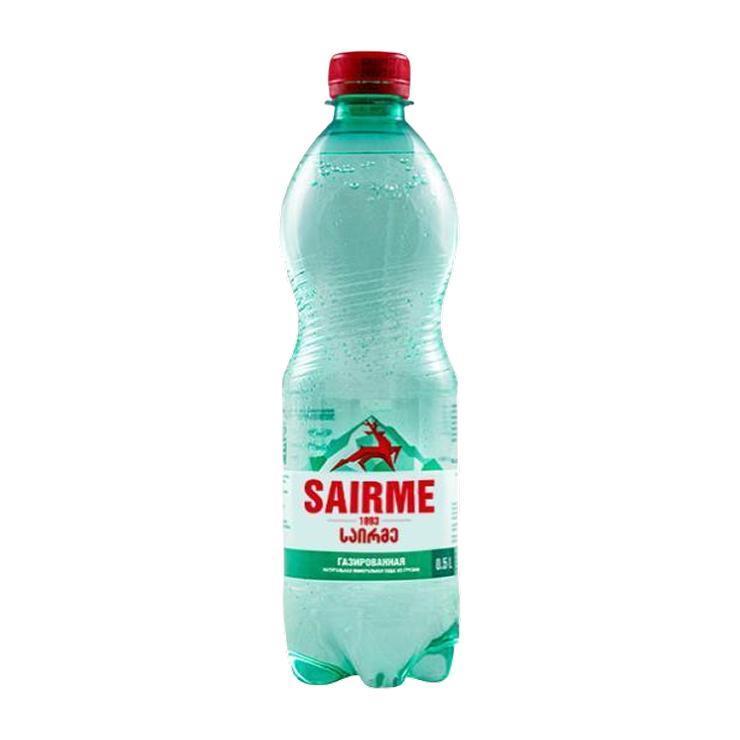 Вода газированная Sairme минеральная 500 мл., ПЭТ