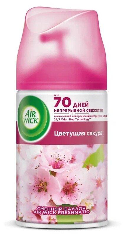 Освежитель воздуха Air Wick Freshmatic Pure Цветущая сакура сменный баллон 250 мл., баллон