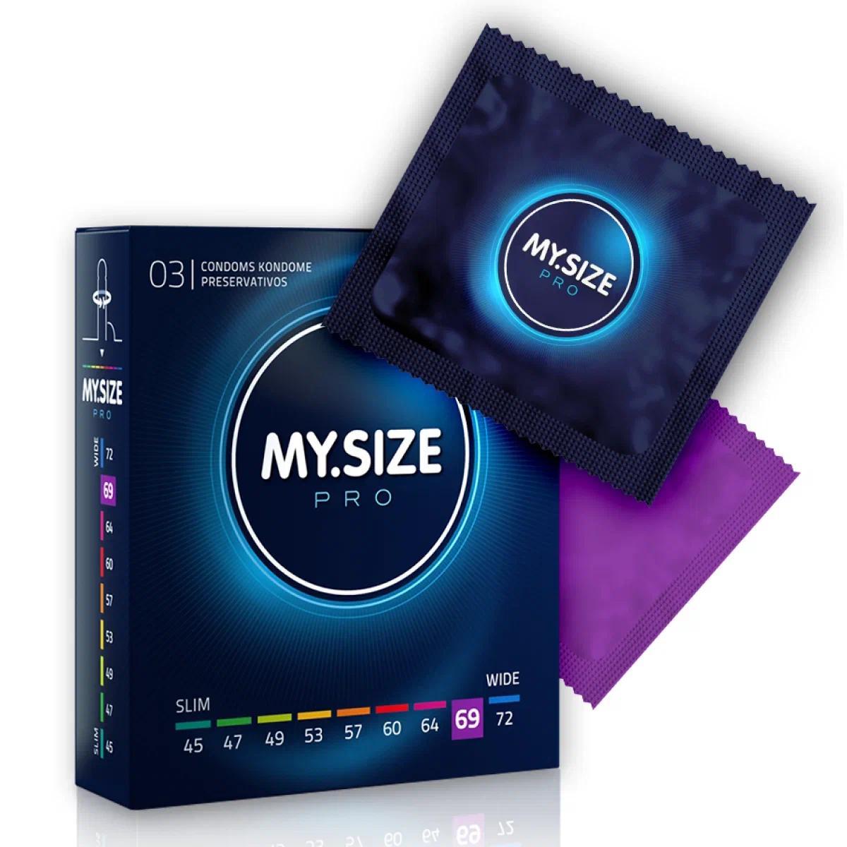 Презервативы MY.SIZE №3 размер 69 ширина 69мм 20 гр., картон