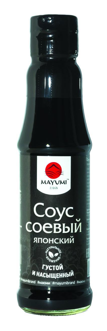 Соус соевый Mayumi японский 180 мл., стекло