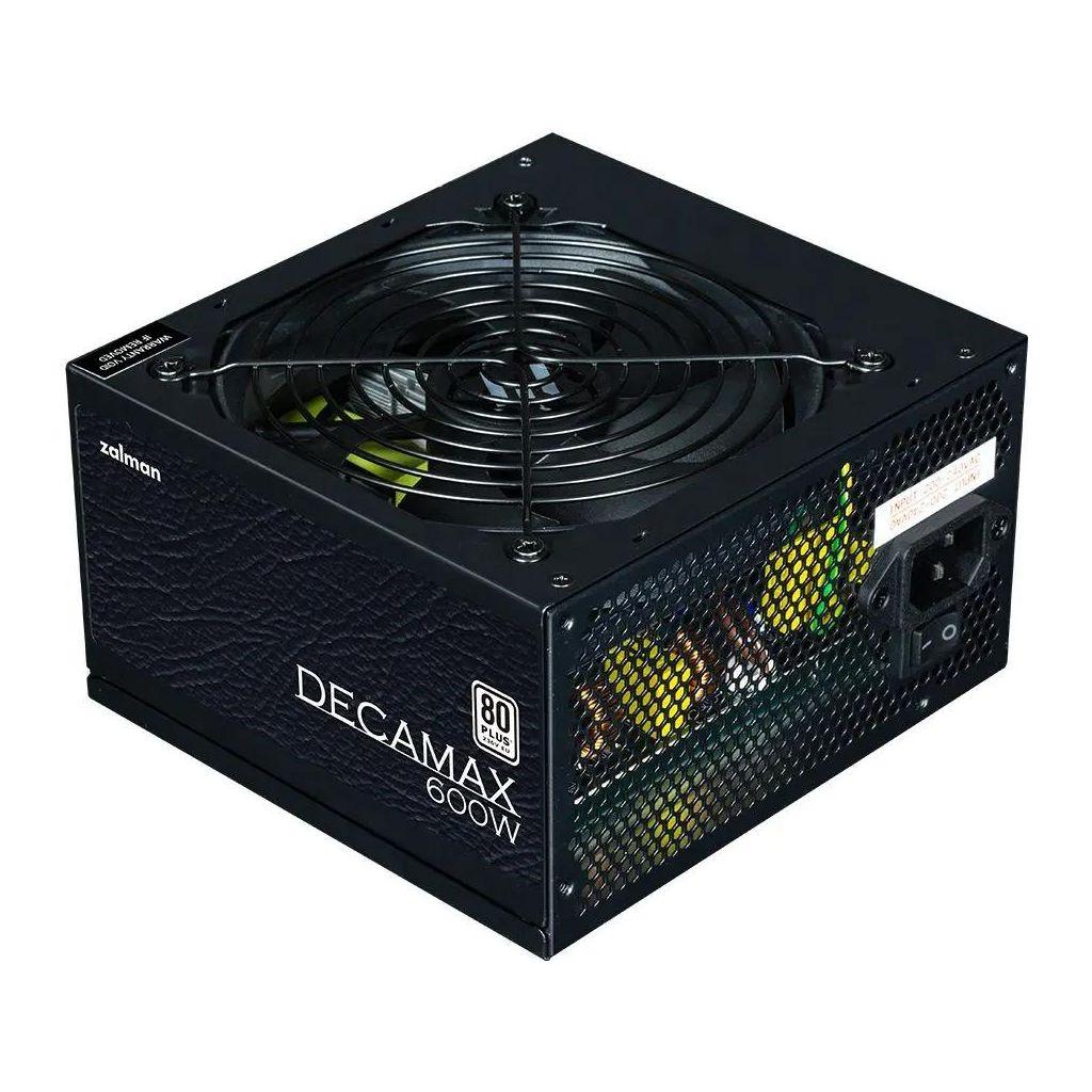 Блок питания Zalman ZM600-LX3, 600Вт, 80 PLUS WHITE, 120мм, черный, retail