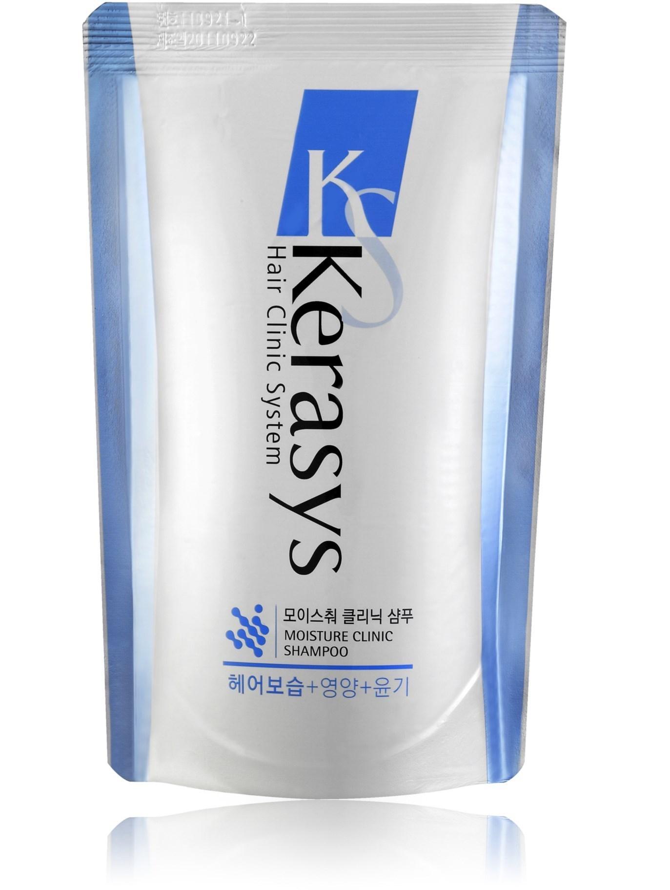 Шампунь для волос Kerasys Repairing восстанавливающий сменный блок, 500 мл., дой-пак