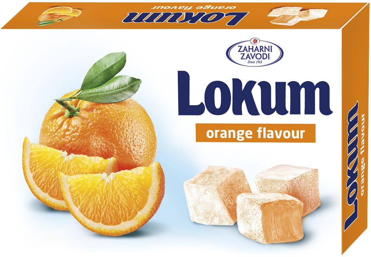 Лукум Zaharni Zavodi со вкусом апельсина 140 гр., картон