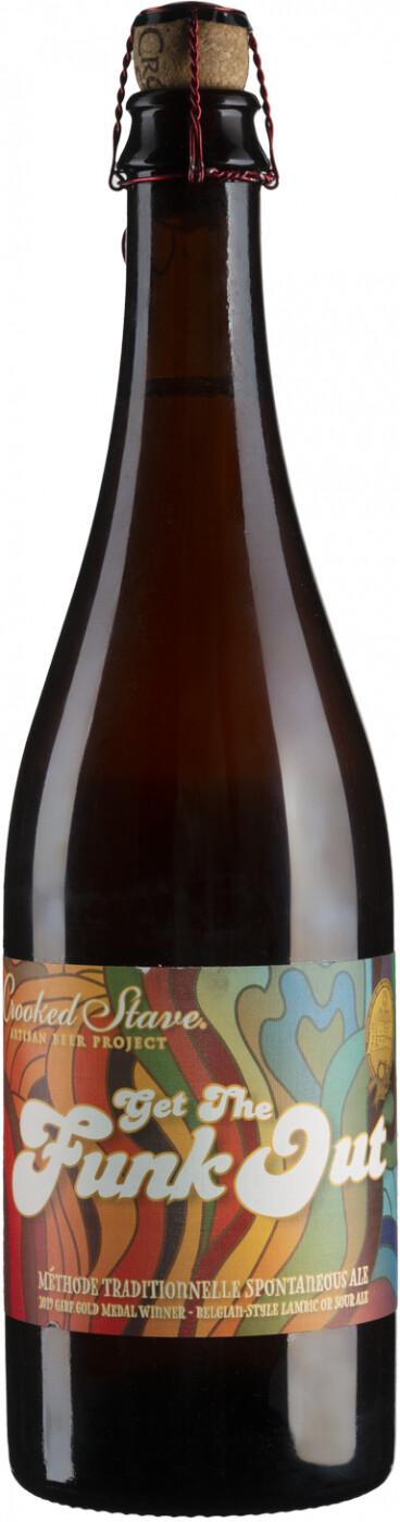 Пивной напиток Crooked S. Between the Staves – Golden Sour Ale, св.,ф., неп. 6,0% 750 мл., стекло