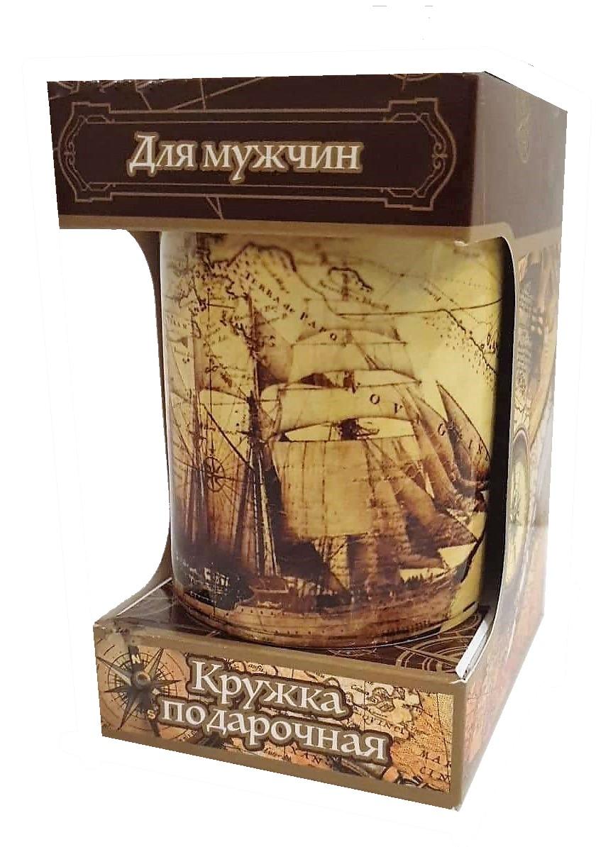 Чай Abigail Корабль черный для мужчин кружкой 50 гр., картон