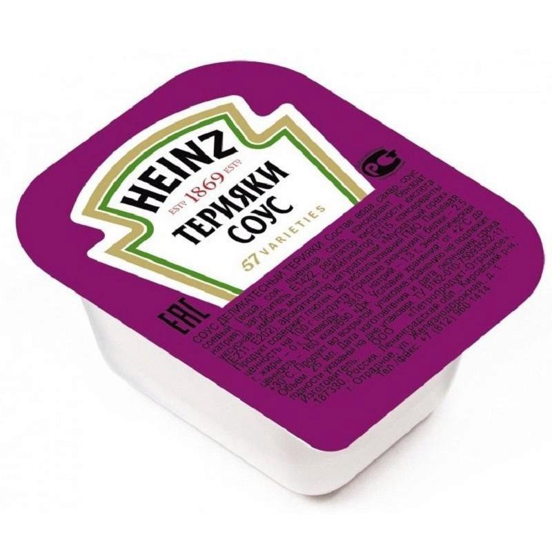 Соус терияки Heinz, 25 мл., ПЭТ