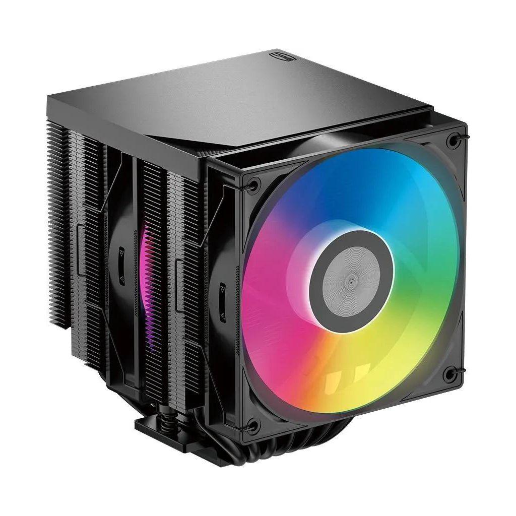 Устройство охлаждения (кулер) PCCOOLER RT720 TC, 4-pin, ARGB, 120мм, черный, retail [rt720tc-bkawyx-gl]