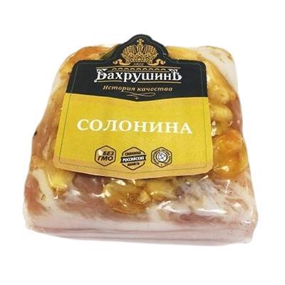 Солонина Бахрушинъ из свинины 2 кг., в/у