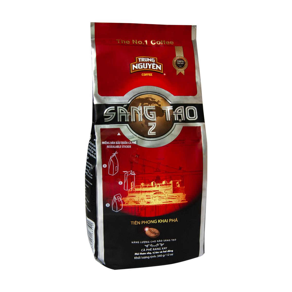 Кофе молотый Trung Nguyen №2 Ca Phe Bot Sang Tao 340 гр., вакуум