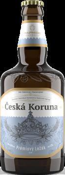 Пиво Таркос ЧЕШСКА КОРУНА светлое фильтрованное пастеризованное 4,5% 500 мл., стекло