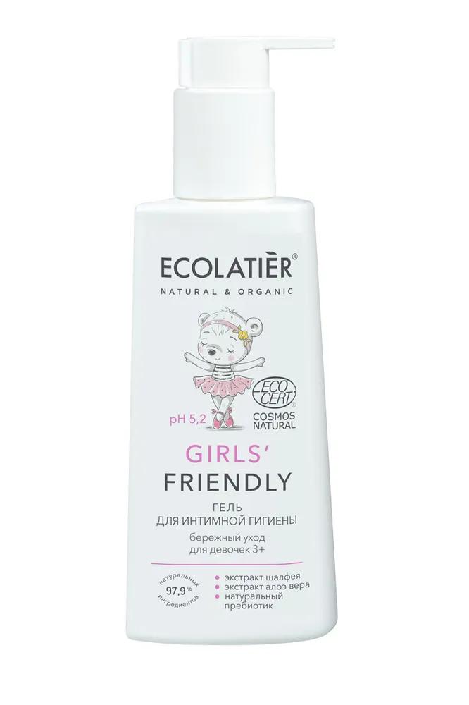 Гель для интимной гигиены Girls Friendly 3 Ecolatier baby 150 мл., флакон с дозатором