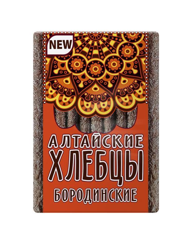 Хлебцы Алтайские Бородинские 75 гр., обертка