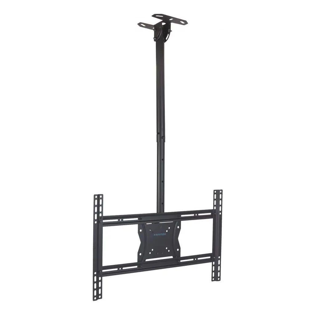 Кронштейн для телевизора Kromax COBRA-4, 15-75", потолочный, поворот и наклон, черный [25016]